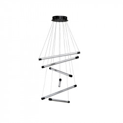 PAKABINAMAS LED ŠVIESTUVAS PALOS 6 57W JUODAS