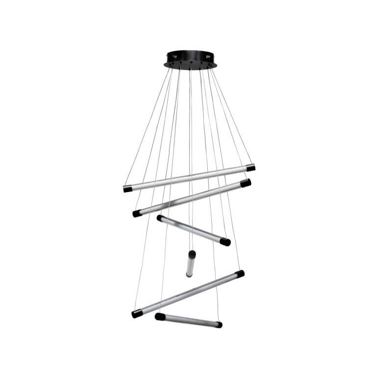 PAKABINAMAS LED ŠVIESTUVAS AZZARDO PALOS 6 57W JUODAS AZ6778