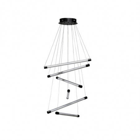 PAKABINAMAS LED ŠVIESTUVAS AZZARDO PALOS 6 57W JUODAS AZ6778