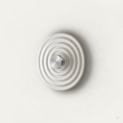 SIENINIS LED ŠVIESTUVAS RANG D50 9W BALTAS | CHROMO SPALVOS