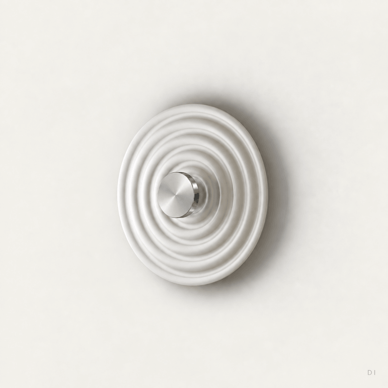 SIENINIS LED ŠVIESTUVAS AROMAS RANG D50 9W BALTAS | CHROMO SPALVOS A1093/50/CRO