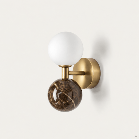 SIENINIS ŠVIESTUVAS AROMAS DALT AUKSO SPALVOS | RUDAS A1280/ORO/MAR