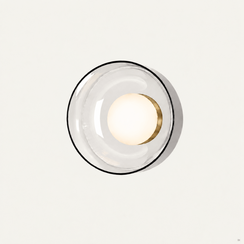 SIENINIS LED ŠVIESTUVAS AROMAS IPON 10W AUKSO SPALVOS | SKAIDRUS A1316/ORO/TRAN