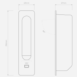 SIENINIS LED ŠVIESTUVAS KETA 3,2W USB-C AUKSO SPALVOS internetu