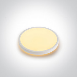 LUBINIS LED ŠVIESTUVAS 62002B/W/V D40 30+3W CCT BALTAS