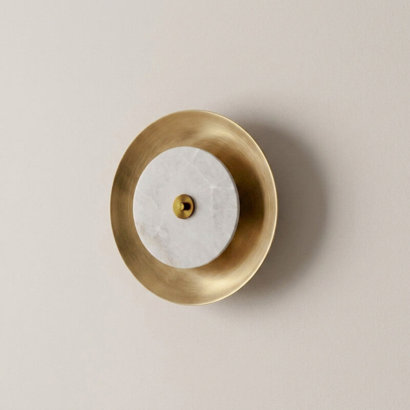 SIENINIS LED ŠVIESTUVAS AROMAS COSS ALABASTER D40 A1203/40/ORO/ALAB