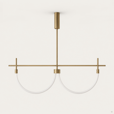 PAKABINAMAS LED ŠVIESTUVAS AROMAS CRAM 40W AUKSO SPALVOS C1329/2/ORO