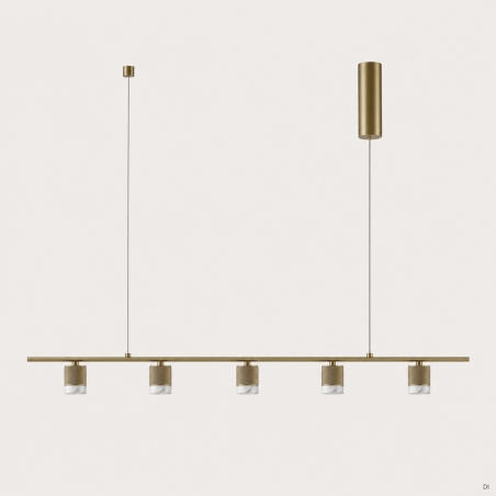 PAKABINAMAS LED ŠVIESTUVAS AROMAS TEA 5 30W C1337/5/ORO/BCO