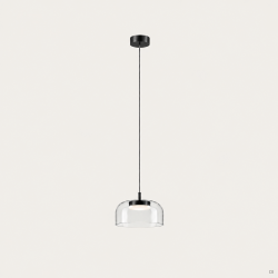PAKABINAMAS LED ŠVIESTUVAS IPON 10W JUODAS | SKAIDRUS