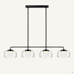PAKABINAMAS LED ŠVIESTUVAS IPON 40W JUODAS | SKAIDRUS