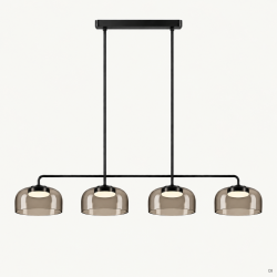 PAKABINAMAS LED ŠVIESTUVAS IPON 40W JUODAS | RUDAS