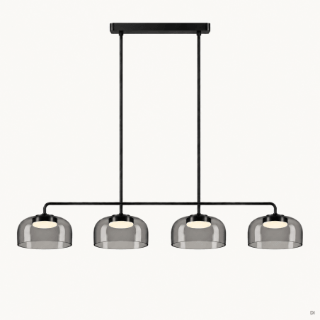 PAKABINAMAS LED ŠVIESTUVAS AROMAS IPON C1316/4/NEG/GREY