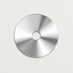 METALINIS DISKAS D15 CHROMO SPALVOS