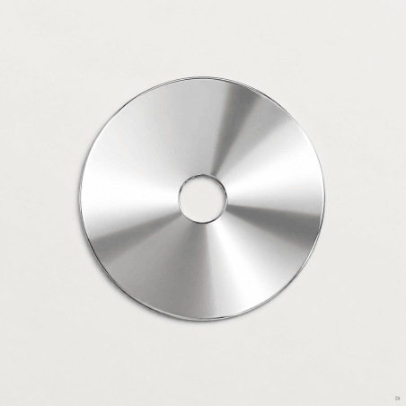 METALINIS DISKAS D15 CHROMO SPALVOS 1038/15/CROMO