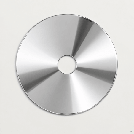 METALINIS ŽIEDAS D25 BLIZGAUS CHROMO SPALVOS AROMAS 1038/25/CROMO