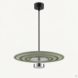 PAKABINAMAS LED ŠVIESTUVAS TICO D50 9W INDIRECT CHROMO | ĮVAIRIŲ SPALVŲ