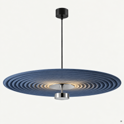 PAKABINAMAS LED ŠVIESTUVAS TICO D100 9W INDIRECT CHROMO | ĮVAIRIŲ SPALVŲ
