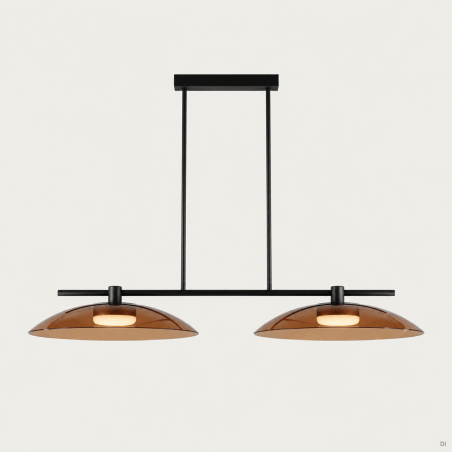 PAKABINAMAS LED ŠVIESTUVAS AROMAS BETTY 20W C1338/2/NEG/AMBAR