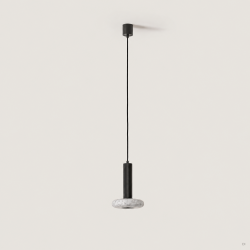 PAKABINAMAS LED ŠVIESTUVAS HULO 5W JUODAS | BALTAS