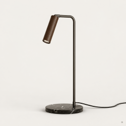 STALINIS LED ŠVIESTUVAS TURA 5W  JUODAS | RUDAS