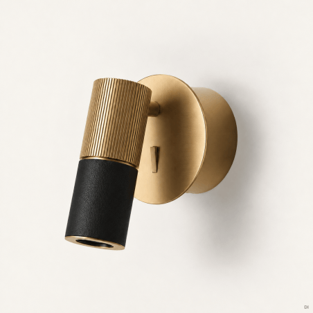 SIENINIS LED ŠVIESTUVAS AROMAS TURA C 5W A1313/C/ORO/NEG