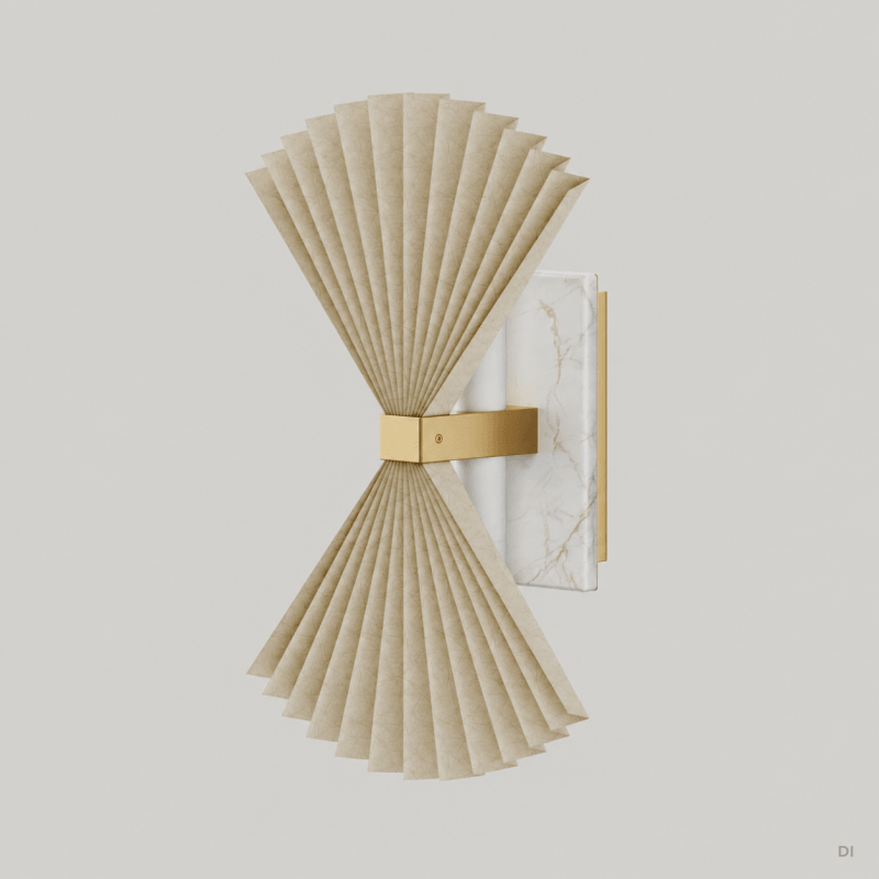SIENINIS ŠVIESTUVAS AROMAS HITA AUKSO SPALVOS | BALTAS A1356/ORO/BCO