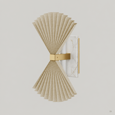 SIENINIS ŠVIESTUVAS AROMAS HITA AUKSO SPALVOS | BALTAS A1356/ORO/BCO