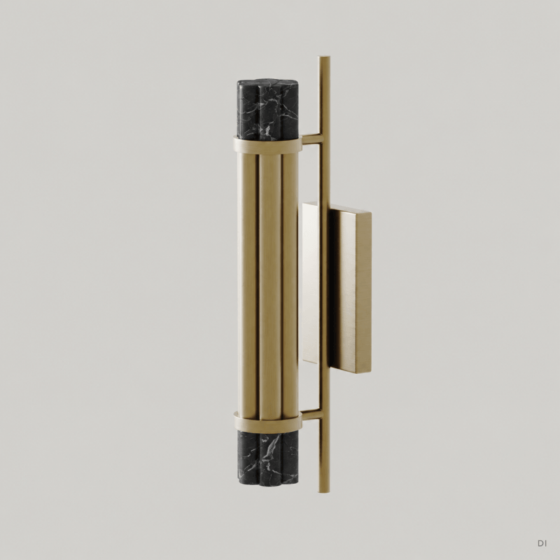 SIENINIS LED ŠVIESTUVAS AROMAS TASTA 14W AUKSO SPALVOS | JUODAS A1355/ORO/NEG