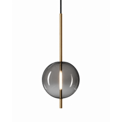 PAKABINAMAS LED ŠVIESTUVAS KANDINSKY D30 5W DŪMINTO STIKLO SPALVOS