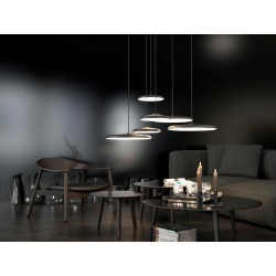 PAKABINAMAS LED ŠVIESTUVAS ARTIST 25W D40 JUODAS DIM kaina