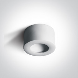 Lubinis LED šviestuvas NEAKINANTIS 12108FD/W/V 8W CCT BALTAS kaina