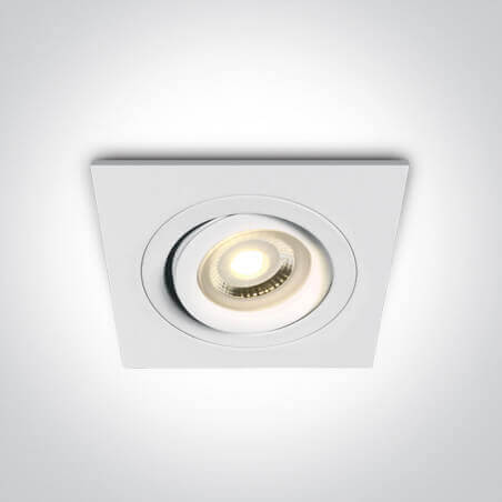Šviestuvas įleidžiamas One Light Dual Ring 51105ABG/W