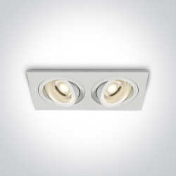 Įleidžiamas šviestuvas 51205ABG/W BALTAS