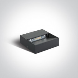Sieninis LED šviestuvas 3W LED A/AN/W kaina