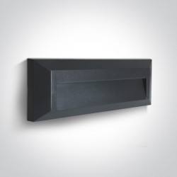 Sieninis LED šviestuvas 2W C/AN/W