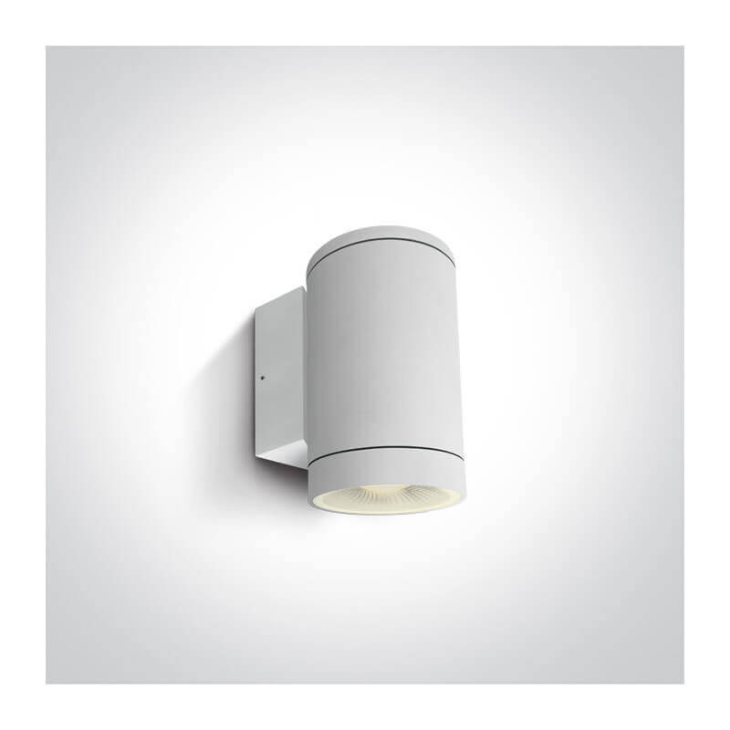 Šviestuvas sieninis One Light Cilindras 67400D/W