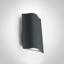 Sieninis LED šviestuvas 2x6W COB LED Roof Tile 22/AN/W