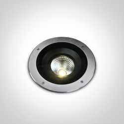 ĮLEIDŽIAMAS LED ŠVIESTUVAS 69054A/W 30W D27 PILKAS
