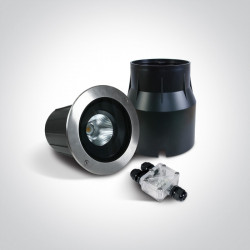 ĮLEIDŽIAMAS LED ŠVIESTUVAS 69054A/W 30W D27 PILKAS kaina