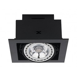 ĮLEIDŽIAMAS KRAIPOMAS ŠVIESTUVAS DOWNLIGHT ES111 JUODAS