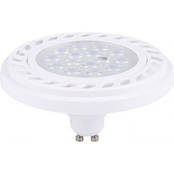 LEMPA GU10 / ES111 LED LENS, BALTA