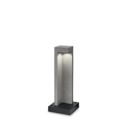 PASTATOMAS LED ŠVIESTUVAS TITANO 9W H49 PILKAS