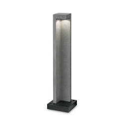 PASTATOMAS LED ŠVIESTUVAS TITANO 9W H74 PILKAS