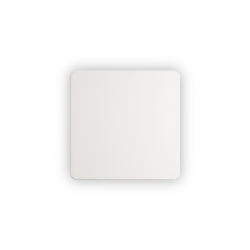 Sieninis LED šviestuvas COVER SQUARE S BALTAS