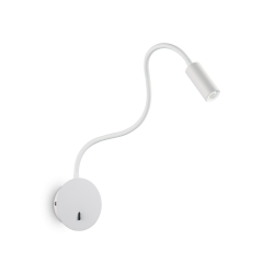 Sieninis LED šviestuvas FOCUS-2 AP1 BALTAS