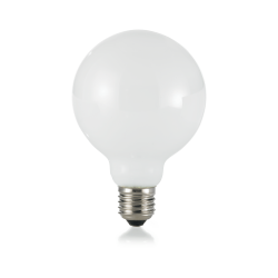 LED LEMPUTĖ E27 D95 8W 3000K BALTA