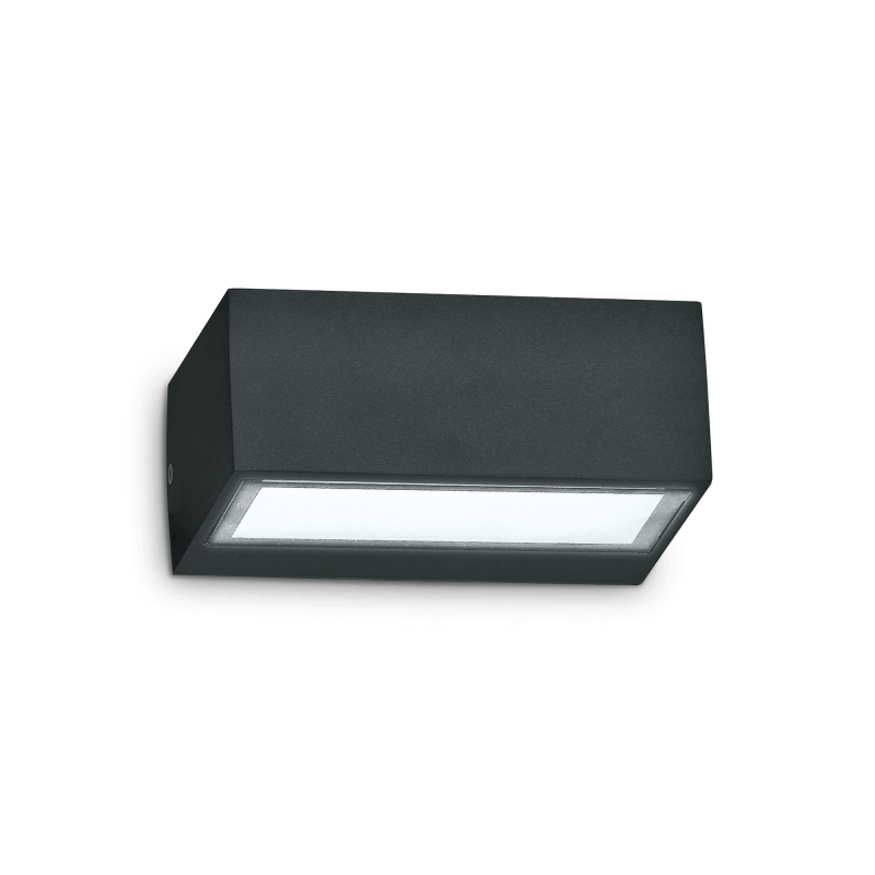 Šviestuvas sieninis TWIN JUODAS IDEAL LUX 115375