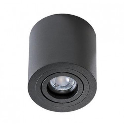 LUBINIS ŠVIESTUVAS CYLINDER JUODAS