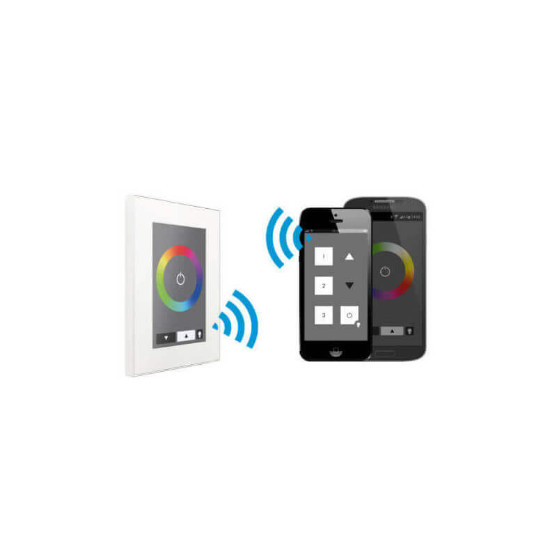 Bluetooth 4.0 DALI valdymo panelė Lunatone 24035465-BT