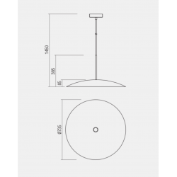 Pakabinamas šviestuvas Cymbal kaina